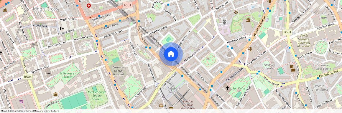 Lloyd Baker Street, St Pancras, WC1X