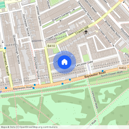 Lancaster Gate, Bayswater, London, W2 3NA