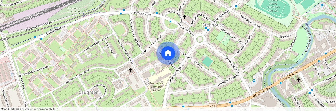 Stenhouse Gardens, Stenhouse, Edinburgh, EH11