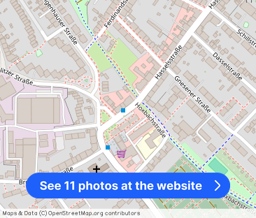 Objekt-Nr. 409, Möblierte 2-Zimmer-Wohnung mit Loggia, 40599 Düssel... - Photo 1