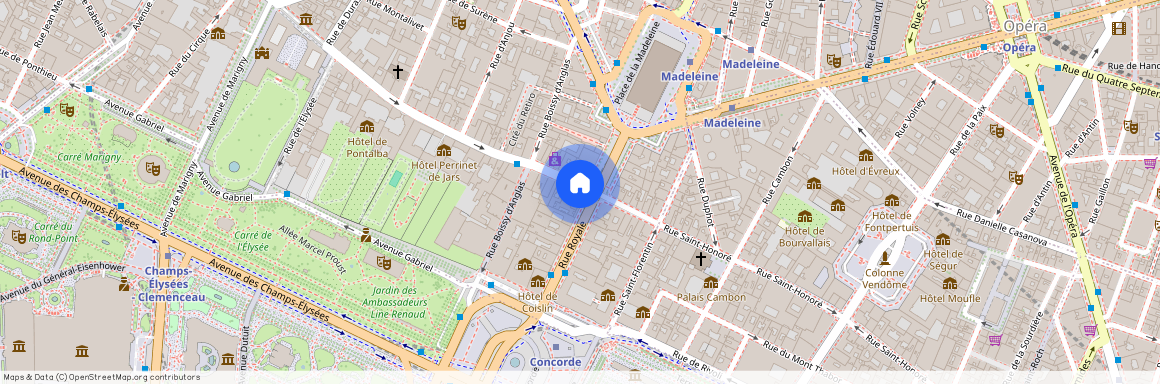 Appartement à louer rue Saint Honoré, Paris 1er