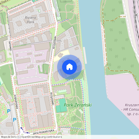 ul. Krzyżówki, Żerań, Białołęka, Warszawa, mazowieckie