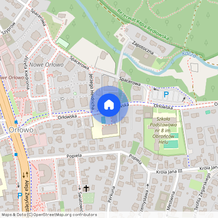 ul. Orłowska, Orłowo, Gdynia, pomorskie