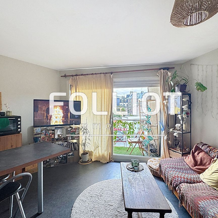 A LOUER Appartement Granville 1 pièce(s) 26.30 m2 - Photo 1