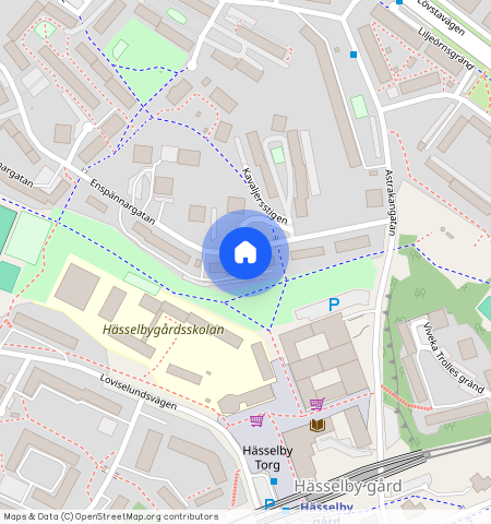 Enspännargatan 11, Gård
