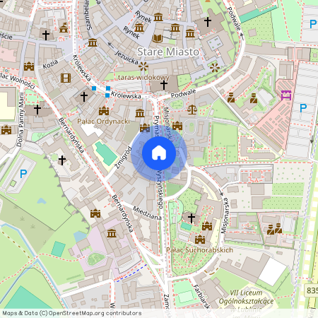 ul. Prymasa Stefana Wyszyńskiego, Śródmieście, Lublin, lubelskie