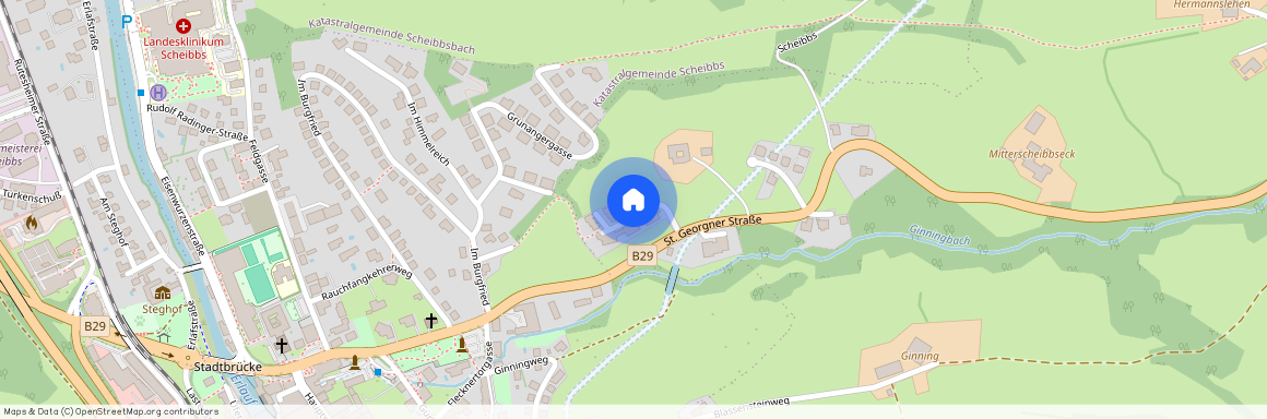 3270 Scheibbs, Herzog-Albrecht-Siedlung 1 & 19-23