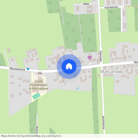 Otwocki, (pow.), Wiązowna, (gm.), Wiązowna, Malcanów