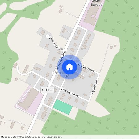 Hjortronstigen, Röshult