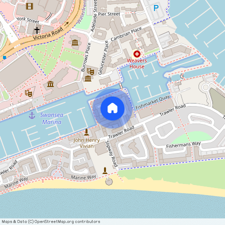 Abernethy Quay, Marina, Swansea. SA1 1F