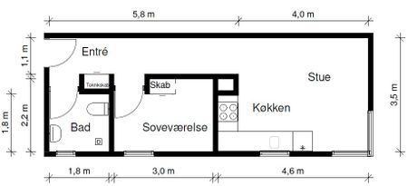 2-værelses studiebolig - Photo 3