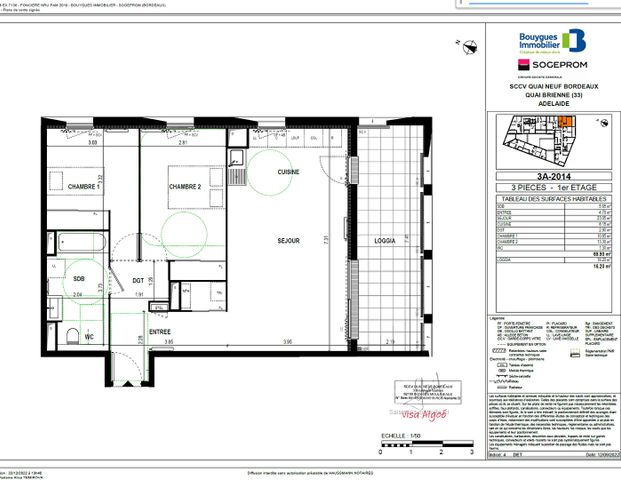 Appartement T3 Bordeaux à louer - Photo 1