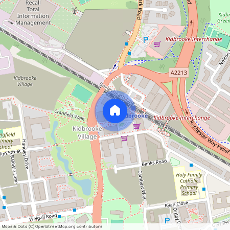 Pegler Square, Kidbrooke Village, London, SE3
