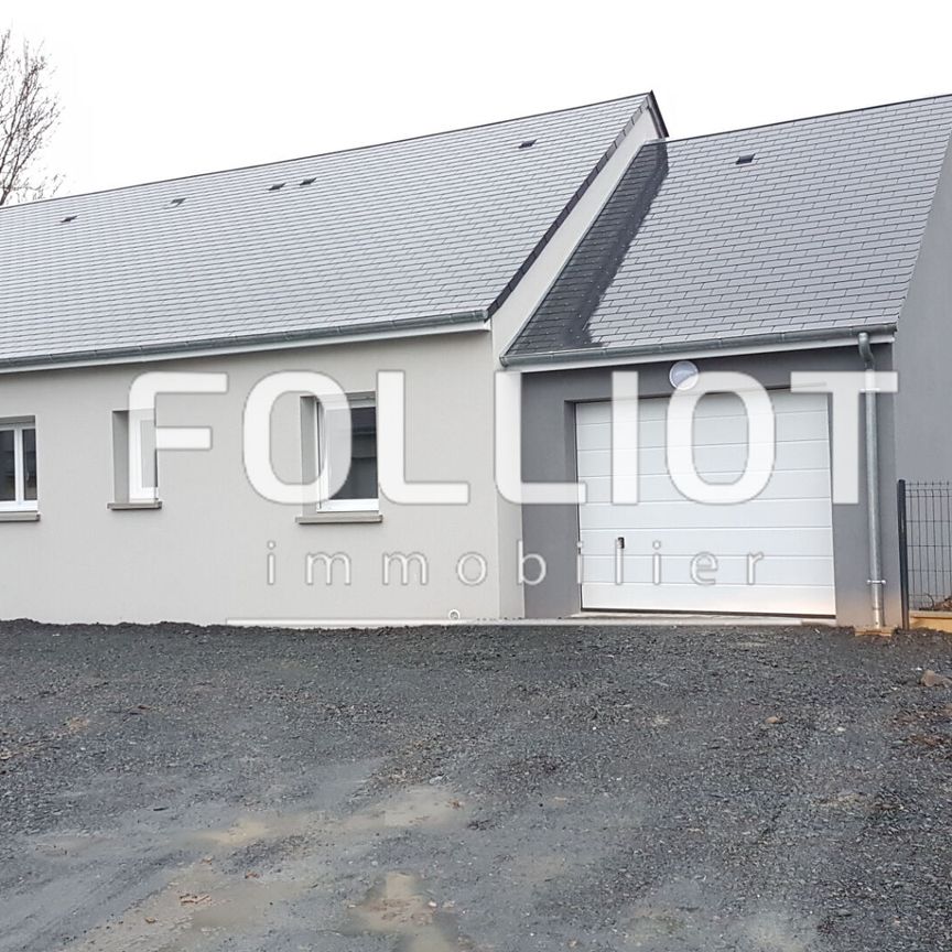 A LOUER Maison récente de plain pied Saint Samson De Bonfosse 50750 BOURGVALLEES 4 pièce(s) 91.38 m2 - Photo 1