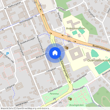 Erik Dahlbergsvägen 15, Karlshamn