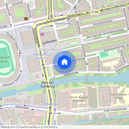 Stadionbuurt, 1076 CH, Stadionplein, Amsterdam