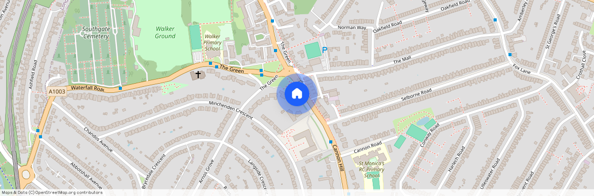 Greenacre Walk, N14 7DB