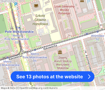 Do wynajęcia kawalerka przy metrze Pole Mokotowskie- ul Rakowiecka - Photo 1