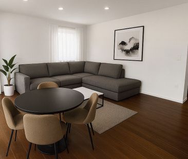 Newly built apartment with large seating area and own laundry room - Photo 1