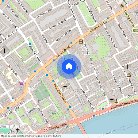 Chelsea, Paultons Square, SW3 5AP, London