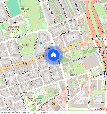 Manchester, M15, Stretford Road