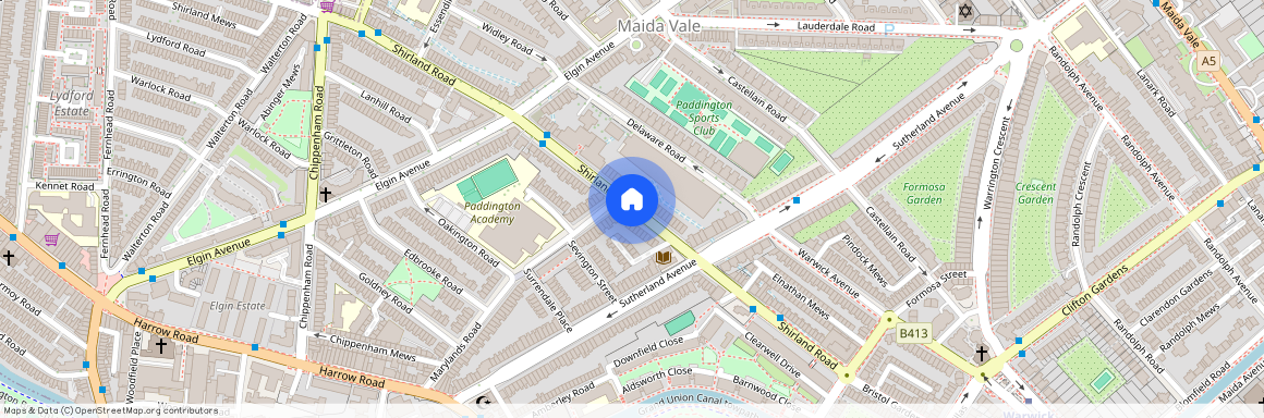 Shirland Road, Marylebone, London, W9