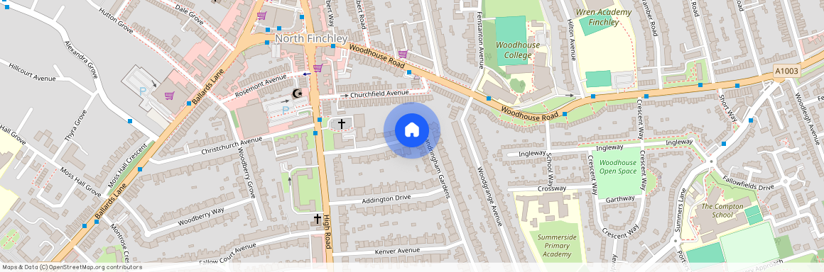 Sandringham Gardens, N12 0NY, London