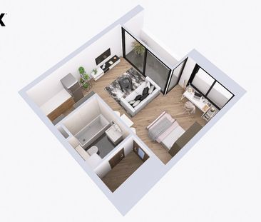 Pronájem bytu 1+kk a garsoniéry 42 m², 5. května 1125, Kolín - Photo 4