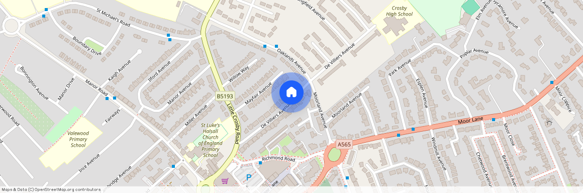 De Villers Avenue, Crosby, L23 2TH, Liverpool