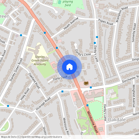 262 Wimborne Road, Oakdale, Poole, BH15