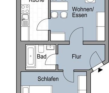 2- Zimmer Wohnung in Holweide - Foto 2