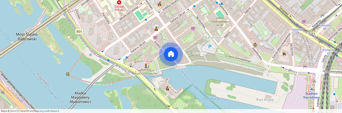 ul. Józefa Sierakowskiego, Stara Praga, Praga-Północ, Warszawa, mazowieckie