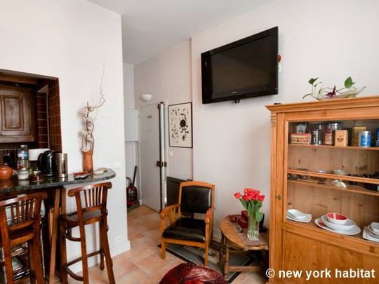 Logement à Paris, Location meublée - Studio avec Alcôve T1 - Butte-aux-cailles, Gobelins - Gare d'Austerlitz - Place d'Italie (PA-2482) - Photo 1