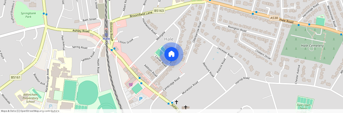 Leigh Road, Hale, Altrincham, Greater Manchester, WA15