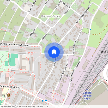 ul. Wrzeszczańska, Wrzeszcz Dolny, Gdańsk, pomorskie