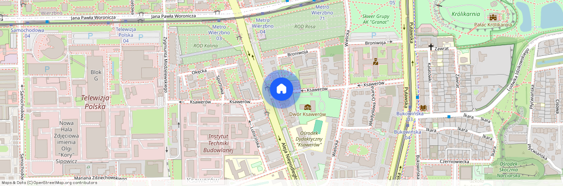 Ksawerów, Mokotów, Warszawa, mazowieckie