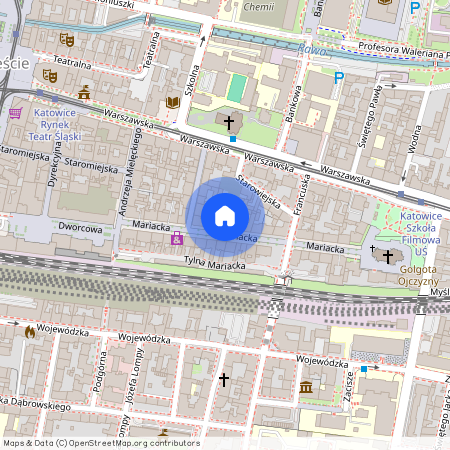 Mariacka, Śródmieście, Katowice, śląskie