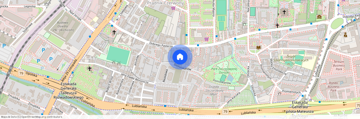 ul. Dobrego Pasterza, Prądnik Czerwony, Prądnik Czerwony, Kraków, małopolskie