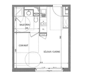 Location Appartement 1 pièce 28m² NANTES 44000 - Photo 2