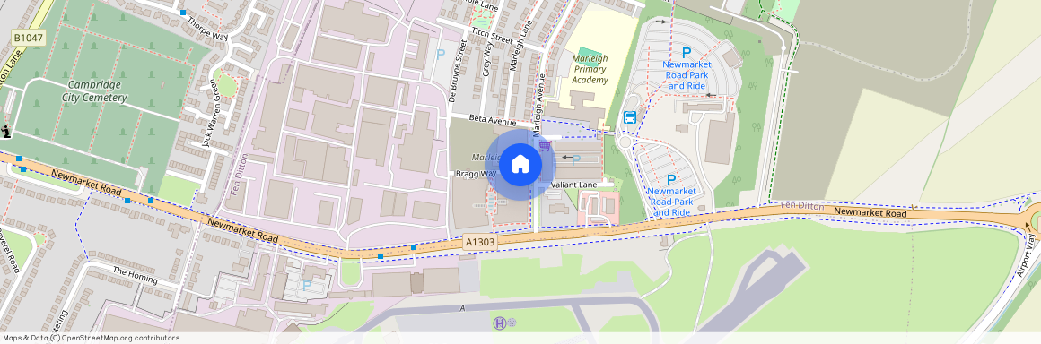 Bragg Way, Cambridge, Cambridgeshire, CB5