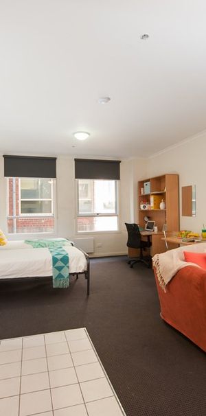 Melbourne | Student Living on Flinders | Studio Twin - Photo 1