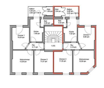 Sanierte 3 Zimmer Wohnung in Hamburg - Barmbek-Süd - Photo 1