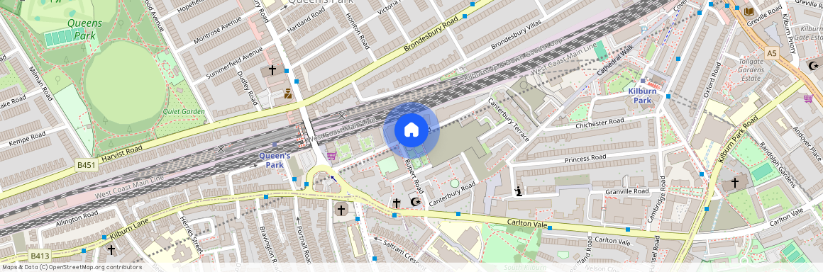 Albert Road, Kilburn Park, NW6, London