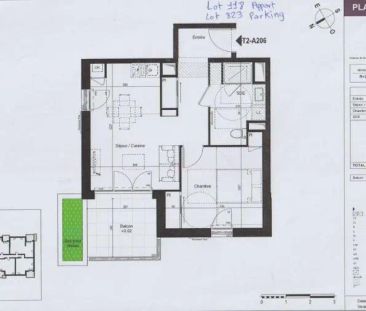 Appartement à louer 2 pièces 44.82m² - Photo 4