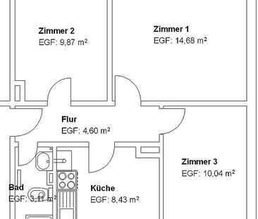Gemütliche 3 ZKB im Forstfeld! - Photo 1