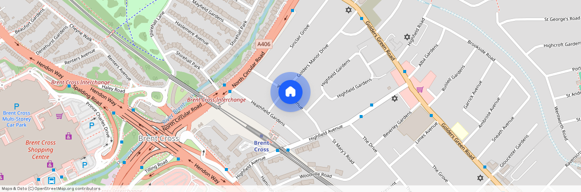 Western Avenue, Golders Green, NW11