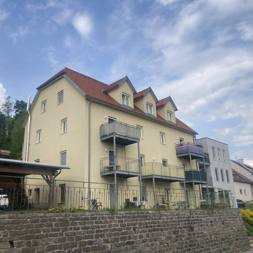 Geförderte Mietwohnung in Aussichtslage von Pöllauberg mit Balkon! - Foto 1