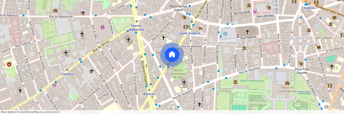 Appartement à louer rue de Rennes, Paris 6ème