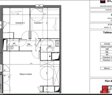 location Appartement T3 DE 65.97m² À VERNON - Photo 1