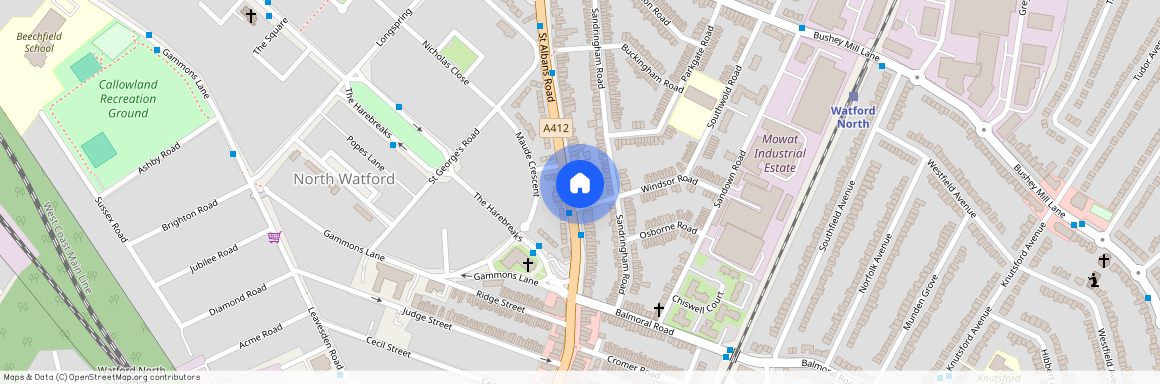 St. Albans Road, Watford, Hertfordshire, WD24